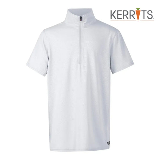 Kids Ice Fil Short Sleeve Shirt White