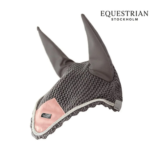 Ear Bonnet Dusty Pink Pony
