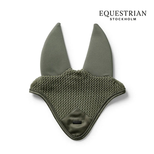Equestrian Stockholm Ear Bonnet Padded Modern Striking Valley Full