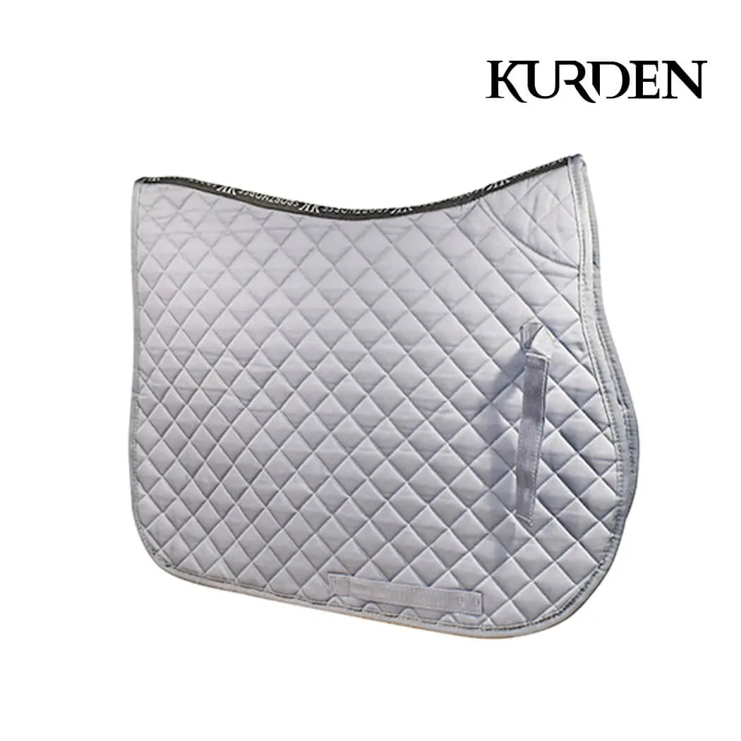 Kurden Quilted Numnah Pony Grey