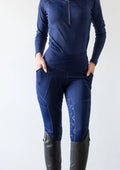 Equine Culture - Marvellous Deep Navy Range Tights