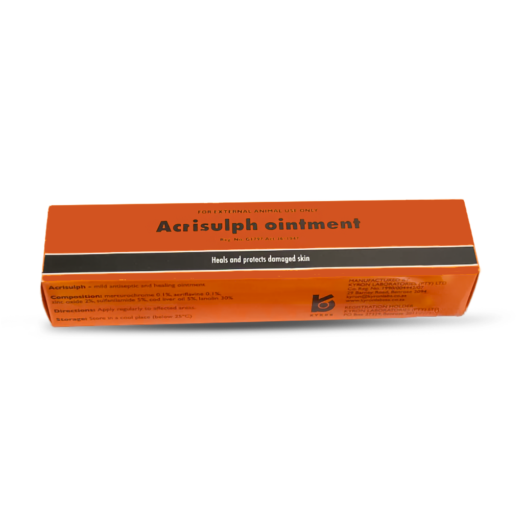 Acrisulph antibacterial wound ointment 50g tube