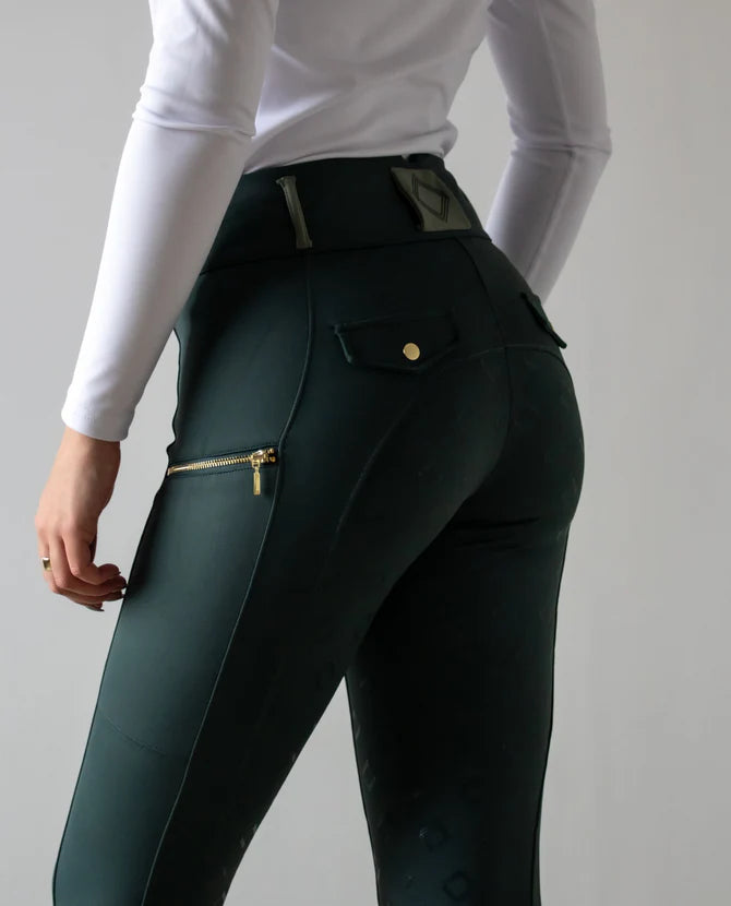 Equine Culture True Navy Kinetix Hybrid Breeches