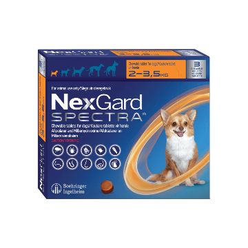 Nexgard Spectra (2kg - 3.5kg)