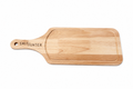 Smith & Hunter picnic cheese board with wooden handle, hanging hole and routed border