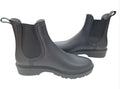 Pair of Solo black all-weather jodhpur boots with elastic side panels